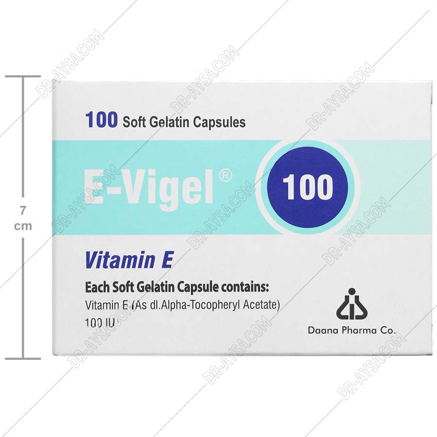 ایویژل 100 - E Vigel 100 - داروخانه دکتر آیسا