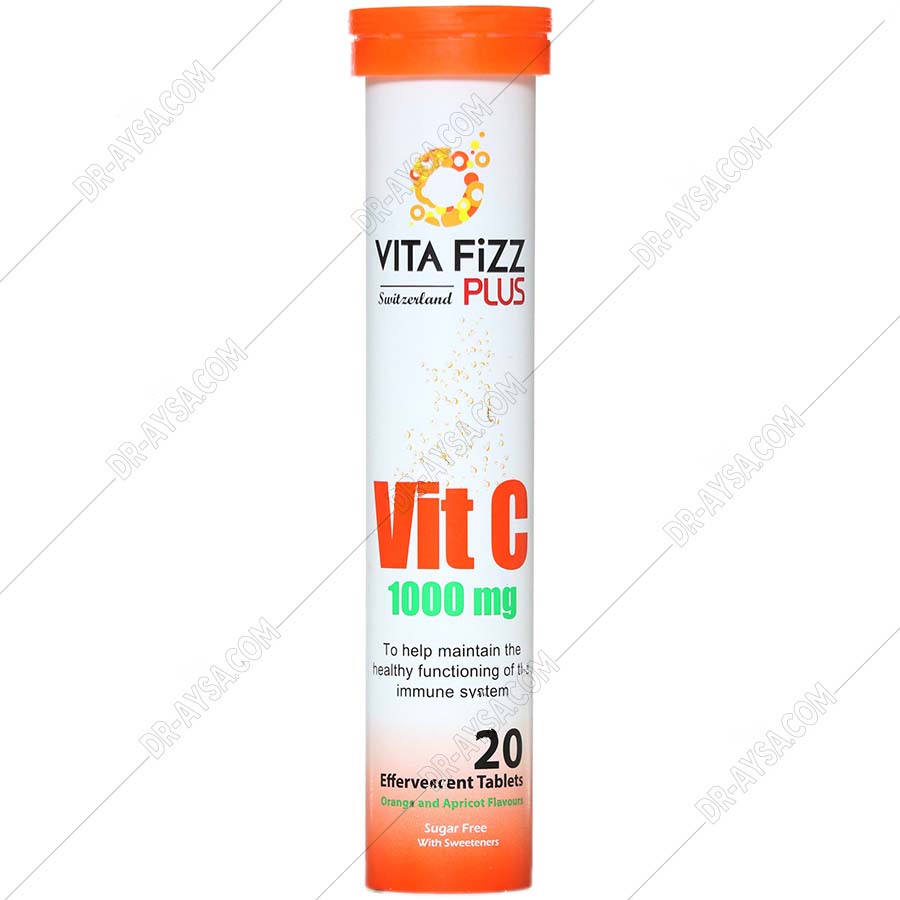ویتامین ث 1000 میلی گرمی ویتا فیز پلاس - Vita Fizz Plus Vitamin C 1000 ...