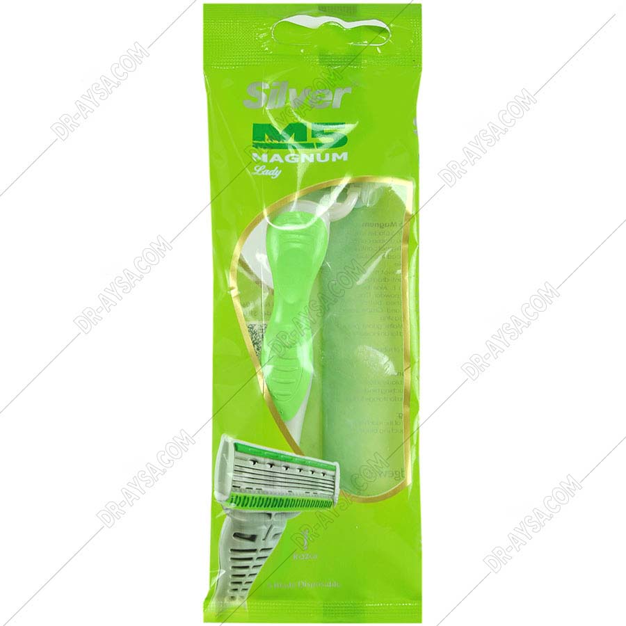 M5 Magnum Razor خودتراش 5 لبه بانوان ام 5 مدل مگنوم - M5 Magnum 5 Blade For Women ...