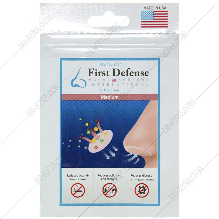 فیلتر بینی فرست دیفنس - First Defense Nasal Screens - داروخانه دکتر آیسا